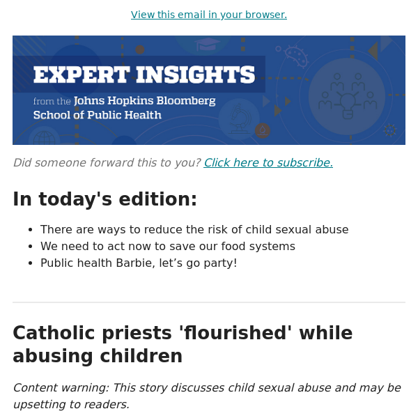 “Getting caught is important”: Reducing the risk of child sexual abuse