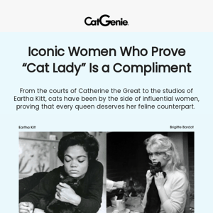 Iconic Women Who Prove “Cat Lady” Is a Compliment