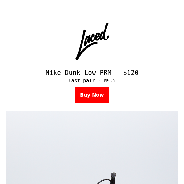 Nike Dunk Low PRM - LAST PAIR!