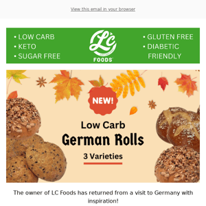 🥖 3 New German Bread Rolls!