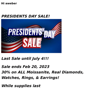 Harlembling Presidents Day Sale!