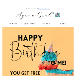 My B-Day Gift to You: Free Shipping! 🎂