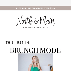 NEW DROP: BRUNCH MODE 🥂