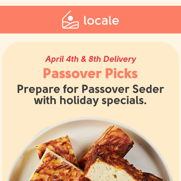 Curate Your Passover Menu 🫓 Matzo n' More