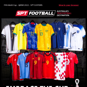 ⚽ FIFA World Cup - Show your Passion at SPT Football