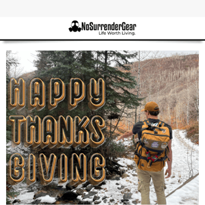 🍁 Time to give thanks and gear up!