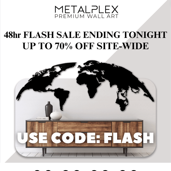 Last Call: 48hr Flash Sale - Up To 70% Off