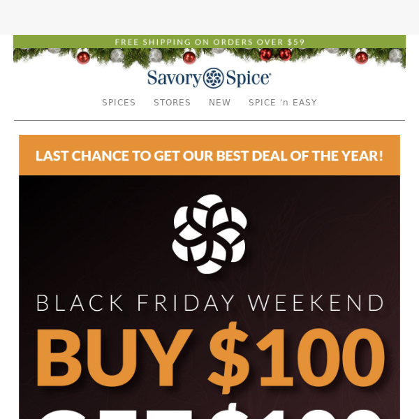 Last Chance for Buy $100, Get $100! Don’t Miss Our Best Deal of the Year