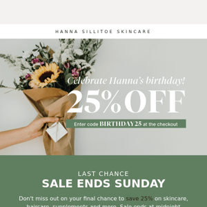 25% Ends Tomorrow 🕛 Don't Miss This Gift 🎁