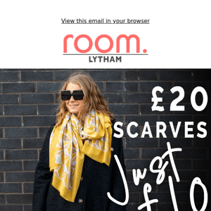 £20 SCARVES JUST £10🤩