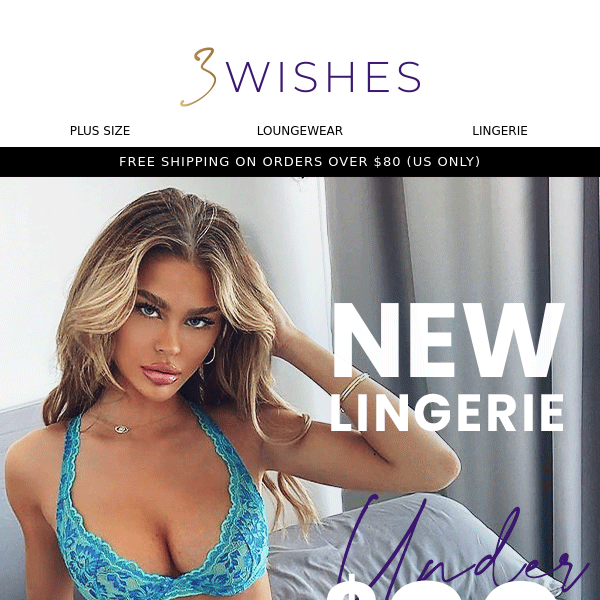 VIP First Look👀 New Lingerie Under $30🔥 - 3 Wishes
