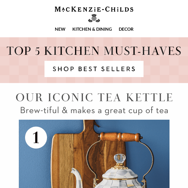 Meet our kitchen bestsellers.