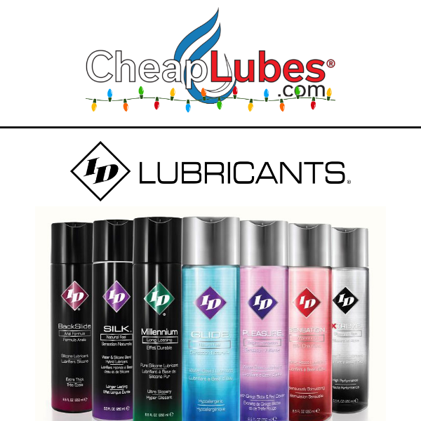 CheapLubes.com VIP Sale: 15% Off ID Brand Lubricants Expires Tuesday, December 13th. (A,C)