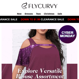 😎.FlyCurvy.Save Big on Blouses: Get $50 Off Today!