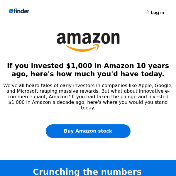 10-year Amazon Investment & 2024 outlook