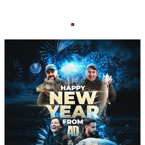 🎣 Happy New Year - 10% Off Everything Ends Midnight 🎣