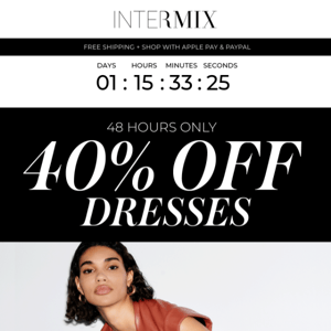 40% Off Designer Dresses