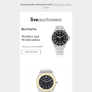 Bonhams | Watches and Wristwatches | California Jewels