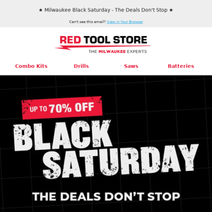 ★ Milwaukee Black Friday Extended - New Deals Added