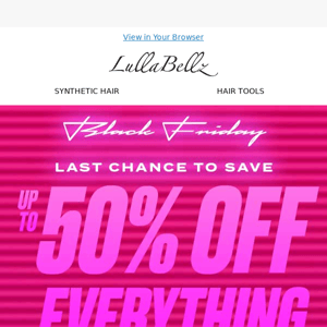 WARNING: final hours left to shop ⚠️