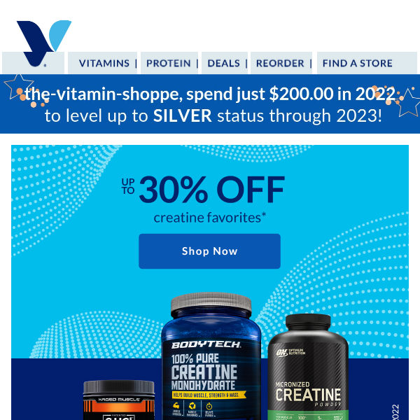 On your creatine grind? We've got you.