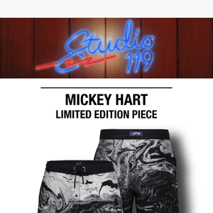 The Studio 119 Newsletter 📜  LIMITED EDITION Mickey Hart Board Shorts