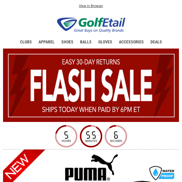 Extra $10 Off‼️ PUMA Ignite Team USA Waterproof Golf Shoes $79