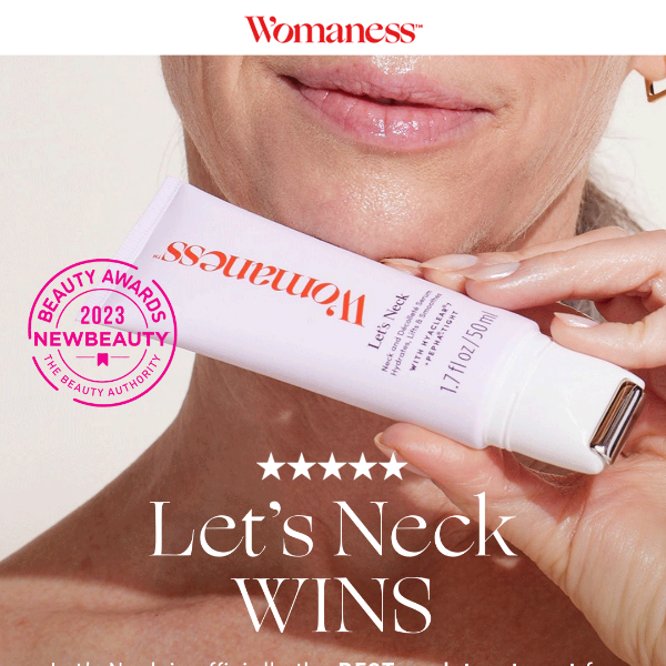 Transform your neck with this award-winning cult-fave ✨