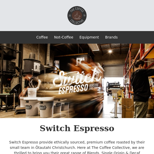 Switch Espresso!  ☕️