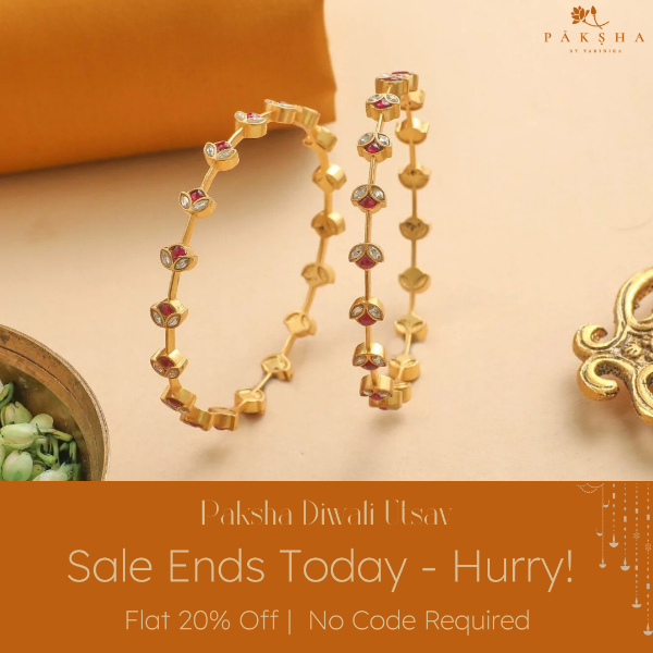 Paksha Diwali Utsav - Sale Ends Today!