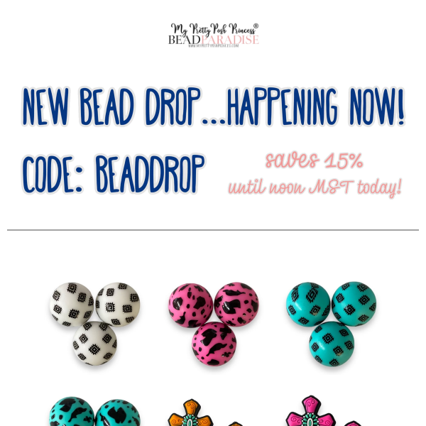 New Bead Drop + Exclusive Silicone Focals ENDING SOON!!!!!