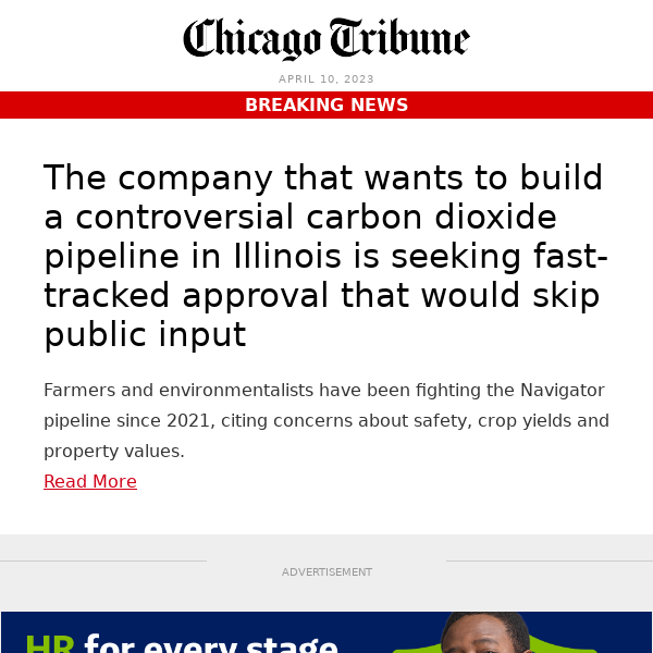 The company that wants to build a controversial carbon dioxide pipeline in Illinois is seeking fast-tracked approval that would skip public input