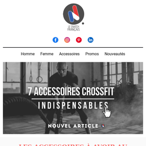 CrossFit : 7 Accessoires Indispensables
