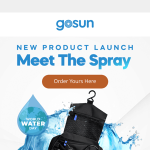 NEW PRODUCT: Meet the GoSun Spray