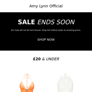 £30 & Under | Selling Fast