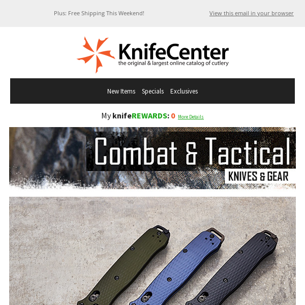 Combat/Tactical Essentials!