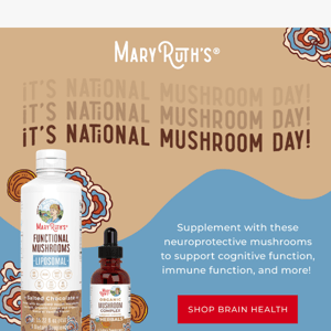 Why might you take mushrooms?