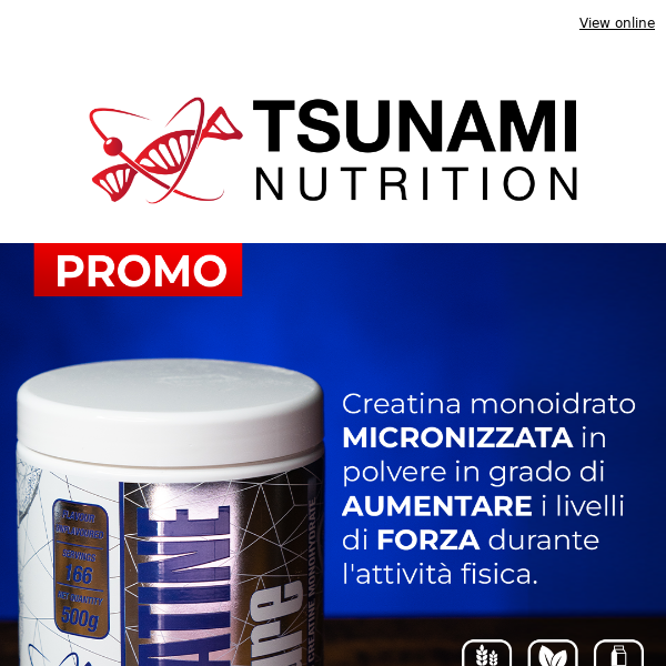 📢 Le PROMO del Weekend! - Tsunami Nutrition