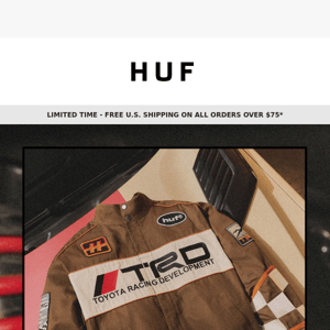 HUF x TRD Restock