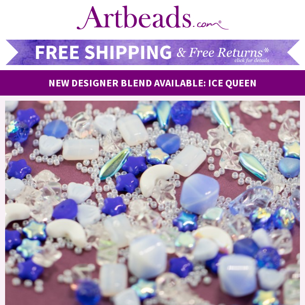 NEW Ice Queen Designer Bead Blend: Your Sparkling Secret for Exquisite Jewelry!