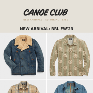 New Arrivals: RRL FW23