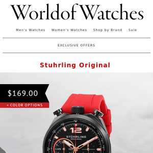 🔓 UNLOCK SAVINGS: $94 Off Stuhrling Original Watch  |Tissot Heritage Watch $125 | Technomarine $78 + Other Deals!