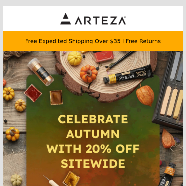 Capture Autumn's Beauty With 20% Off