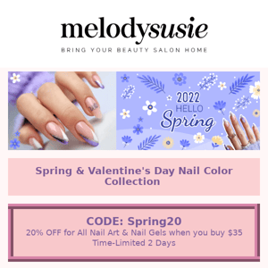 Pick Your Spring&Valentine's Day colors💅