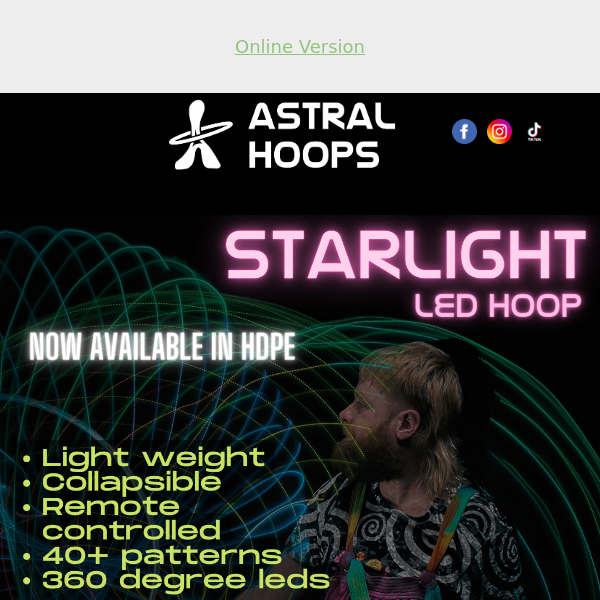 Our Lowest Price Ever?! 🤩 Starlight Hoops on Sale for a Limited Time!