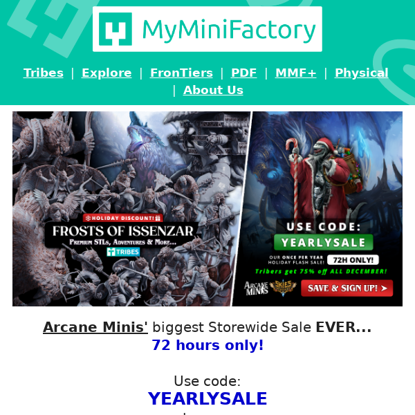 Arcane Minis’ biggest sale… EVER! 🔥