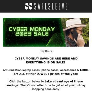 Save BIG for Cyber Monday! 🙌