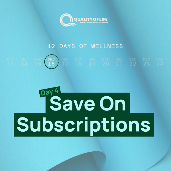 Day 4 of Wellness: Take an Extra 15% Off Subscriptions 💸