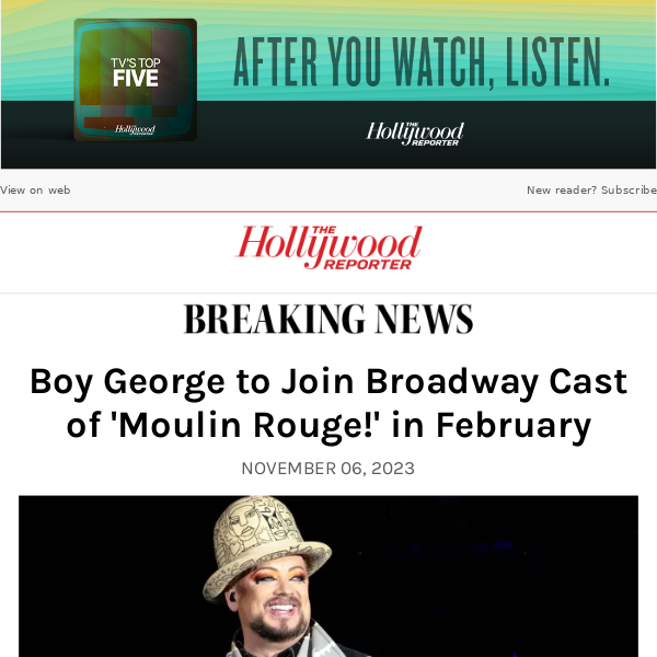 Boy George to Join 'Moulin Rouge' on Broadway – Billboard
