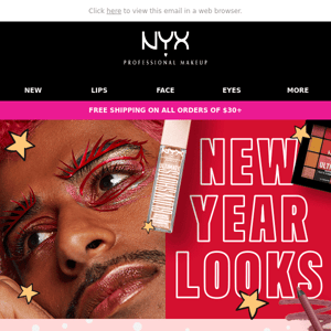 🎆Ring in the new year with the hottest makeup looks